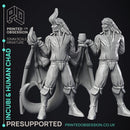 Incubi & human 'Chad' - lesser demon - 2 Models - Hell Hath No Fury - 32mm scale
