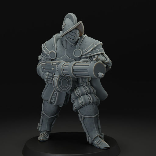 Heavy infantry with machine gun - Only-Games