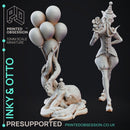Inky & Otto - Circus of Horrrors - PRESUPPORTED - 32mm Scale
