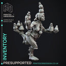 Inventory - Goblin Carrier - Goblin Potion Maker - PRESUPPORTED - 32mm scale