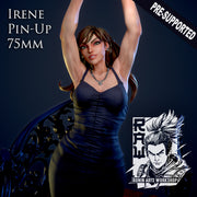 Irene Pin Up 75mm Pre-Supported - STL only - Only-Games