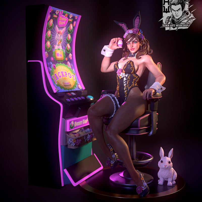 Bunny Irene (NSFW) Pin Up 75mm and 120mm - Pre-Supported - STL only - Only-Games
