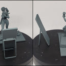 Sporty Irene Pin Up 75mm Pre-Supported - STL only - Only-Games