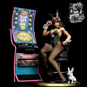 Bunny Irene Pin Up 75mm and 120mm - Pre-Supported - STL only - Only-Games
