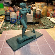 Sporty Irene Pin Up 75mm Pre-Supported - STL only - Only-Games