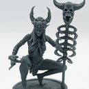 Voodoo Necromancer Iris - Voodoo Necromancer Witch Doctor- 75mm + 35mm Scale