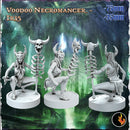 Voodoo Necromancer Iris - Voodoo Necromancer Witch Doctor- 75mm + 35mm Scale
