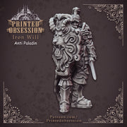 Paladin Mega Pack - 6 paladins - 32 mm scale - D&D - Only-Games