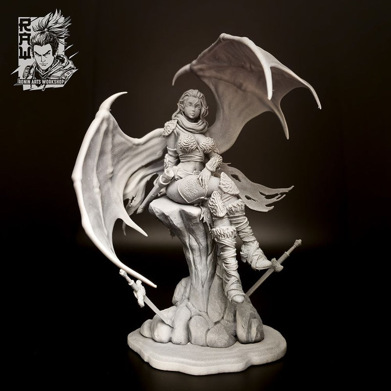 Izel The Barbarian Succubus - PinUp 2 (NSFW version) - STL only - Only-Games
