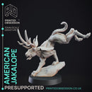 Jackalope - Cryptid - PRESUPPORTED - 32mm Scale