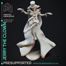 Jerry The Clown - Circus of Horrors - PRESUPPORTED - 32mm Scale