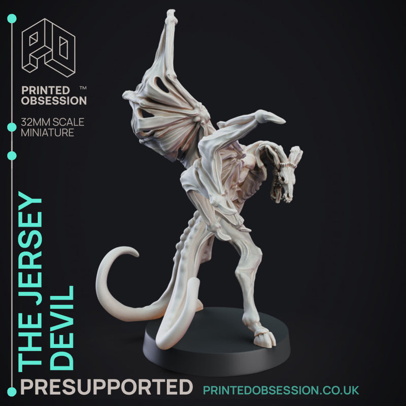 Jersey Devil - Cryptid - PRESUPPORTED - 32mm Scale