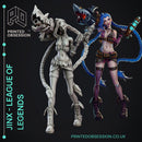 Jinx - League of Legends - Original Version - 25cm model - Fanart