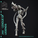 Jinx - League of Legends - Original Version - 25cm model - Fanart