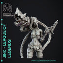 Jinx - League of Legends - Original Version - 25cm model - Fanart