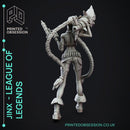 Jinx - League of Legends - Original Version - 25cm model - Fanart