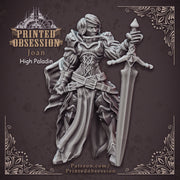Paladin Mega Pack - 6 paladins - 32 mm scale - D&D - Only-Games