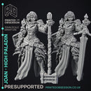 Joan - High Paladin - 2 Model - PRESUPPORTED - 32mm scale