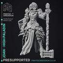Joan - High Paladin - 2 Model - PRESUPPORTED - 32mm scale