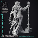 Joan - High Paladin - 2 Model - PRESUPPORTED - 32mm scale