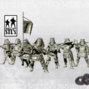 Knights with Great Helms and Polearms - Only-Games