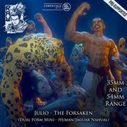 Julio El Nahual - Dual Form Jaguar Man - STL only - Only-Games