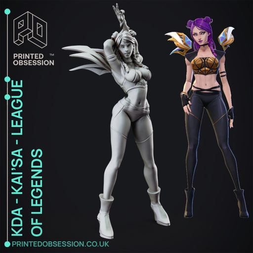 KDA Kai'sa - Leagle of legends  - 30cm - Only-Games