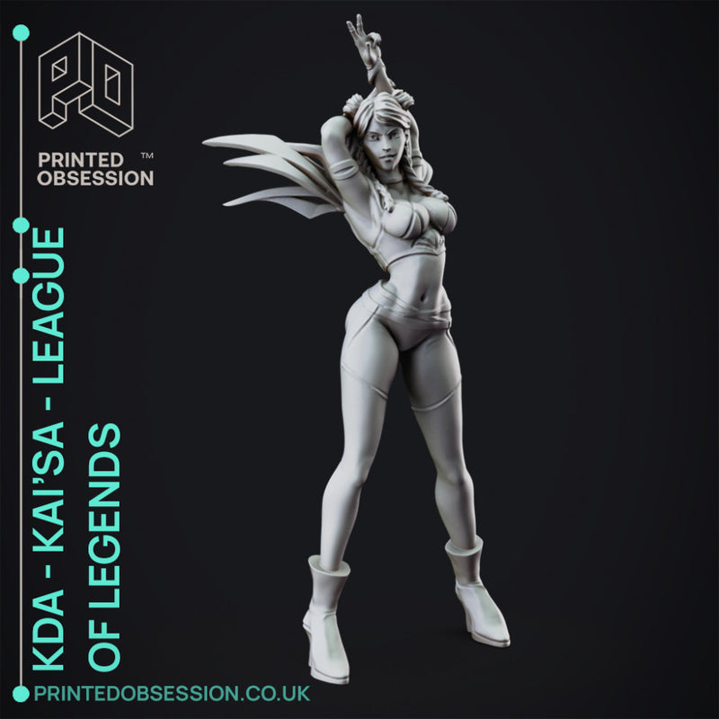 KDA Kai'sa - Leagle of legends  - 30cm - Only-Games