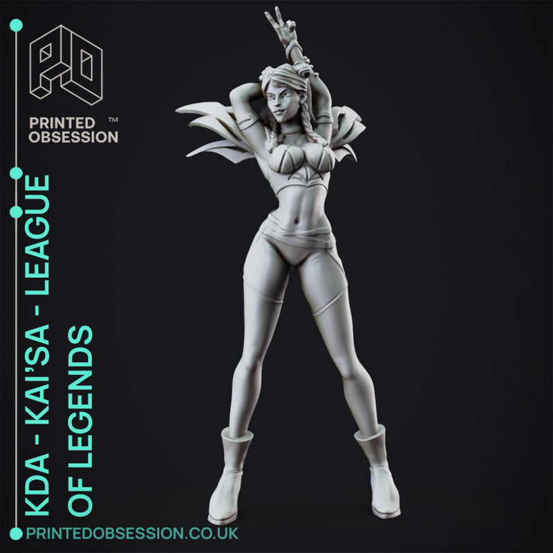 KDA Kai'sa - Leagle of legends  - 30cm - Only-Games