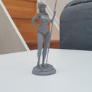 18K Anatomy - Elf with a spear - Only-Games