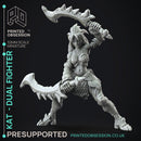 Kat - Monster Hunter - Mixed wepons -  PRESUPPORTED - Illustrated and Stats - 32mm scale