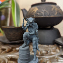 Kate Pistol Marksman Pirate Marksman Pistol Gunner -75mm + 35mm Scale
