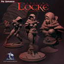 Katelina Locke, Dark Rogue STL Collection