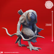 Kenku Rogue - Tabletop Miniature (Pre-Supported) - Only-Games