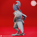 Kenku Barbarian - Tabletop Miniature (Pre-Supported)