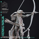 Kenku Ninja - Archer - PRESUPPORTED - 32mm scale - Illustrated & Stated