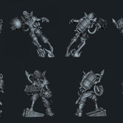 Keshek The Artificer - Idle and Action Pose - STL only - Only-Games