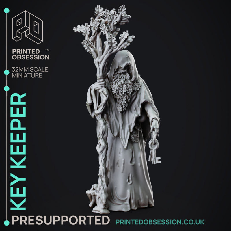 The Key Keeper - Strange NPC - PRESUPPORTED - 32mm scale