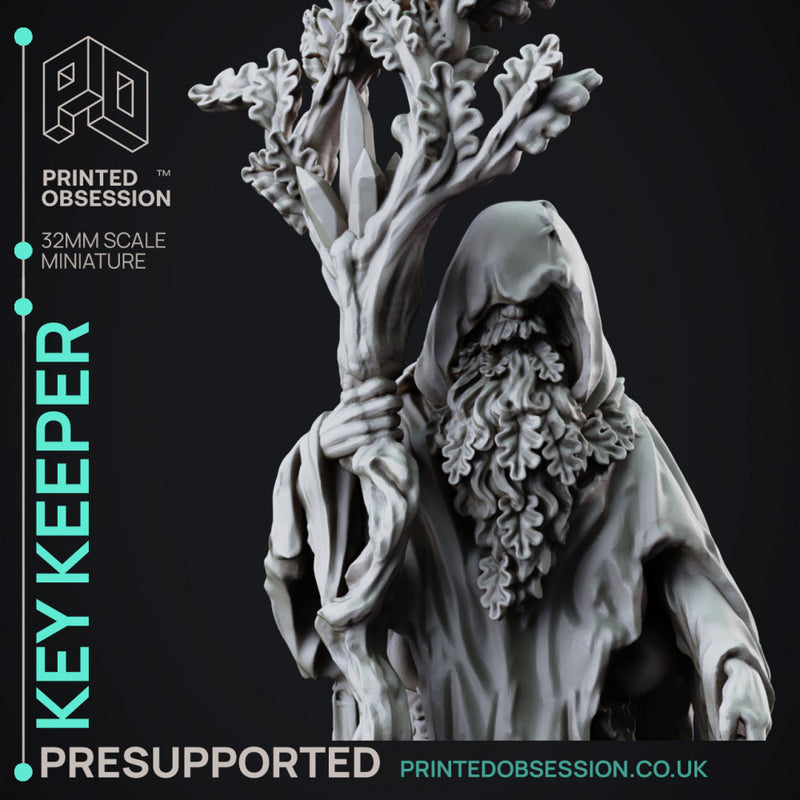 The Key Keeper - Strange NPC - PRESUPPORTED - 32mm scale