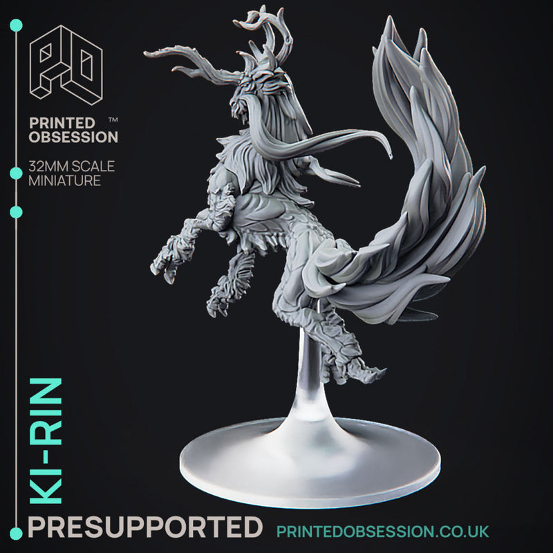 Ki Rin - Celestial Beast - PRESUPPORTED - 32mm scale