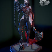 Kisari Karasu - 75mm Kunoichi - STL only - Only-Games