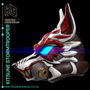 Kitsune Storm Trooper - Starwars Fanart - 10cm