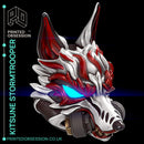 Kitsune Storm Trooper - Starwars Fanart - 10cm