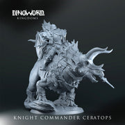 Knight commander Ceratops mounted - Only-Games