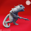 Kobold Spearman - Tabletop Miniature (Pre-Supported)