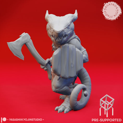 Kobold Hatchet - Tabletop Miniature (Pre-Supported) - Only-Games