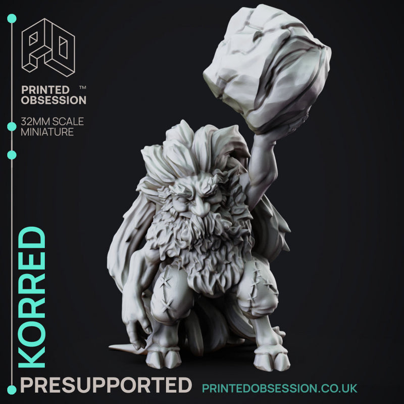 Korred - Fay Creatures - PRESUPPORTED - 32mm scale