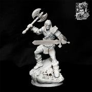 Kravos The Relentless - Human Barbarian - Only-Games