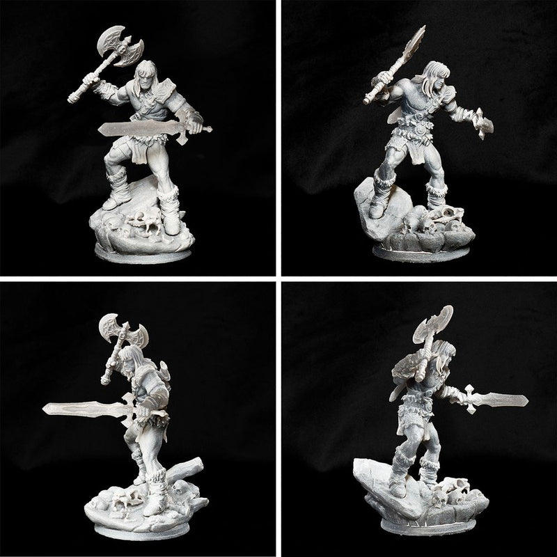 Kravos The Relentless - Human Barbarian - STL only - Only-Games