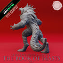 Lizardfolk War Chief - Book of Beasts KS Sample - Tabletop Miniature (Pre-Supported)